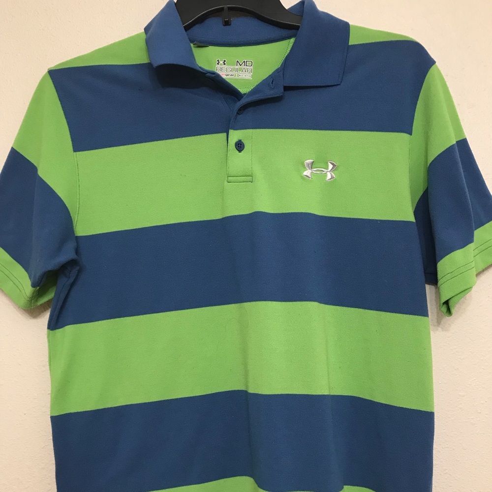 Under Armour Polo. Size Medium. Heat Gear Fabric